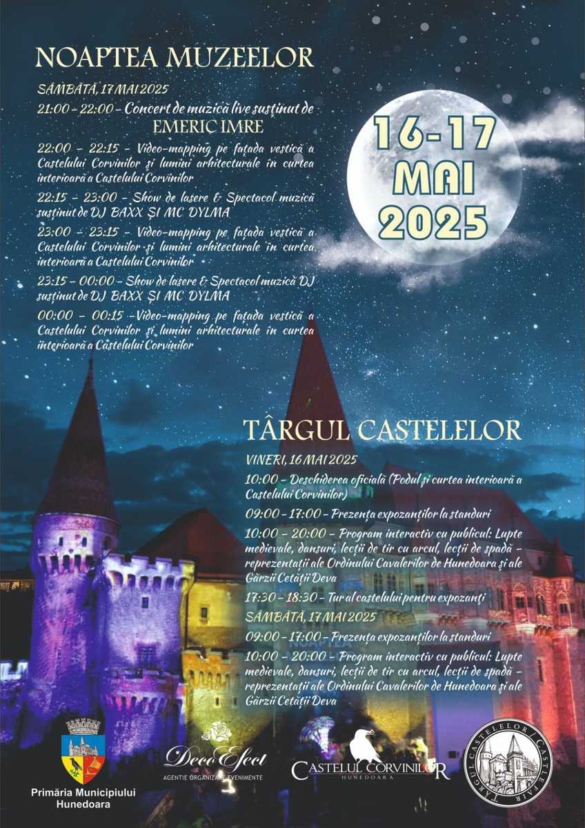sursa foto: Facebook Muzeul Castelul Corvinilor