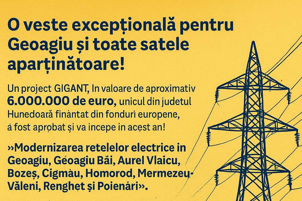 sursa foto: Facebook Primăria Orașului Geoagiu